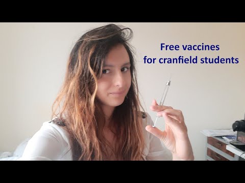 Free Covid Vaccines for all Cranfield Students
