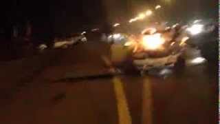 Buggy And Mercedes Crash On Hatta To Oman Road In Uae