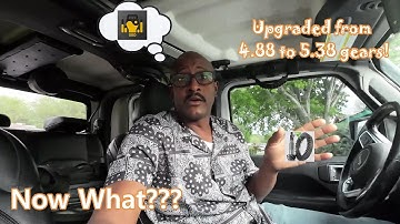 Upgraded gears from 4.88 to 5.38. Now to reprogram the PCM with Jscan.