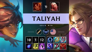 Taliyah Mid vs Vladimir - NA Diamond Patch 25.18