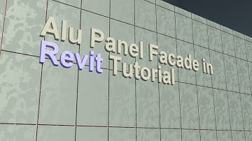 Aluminum Panel Facade in Revit