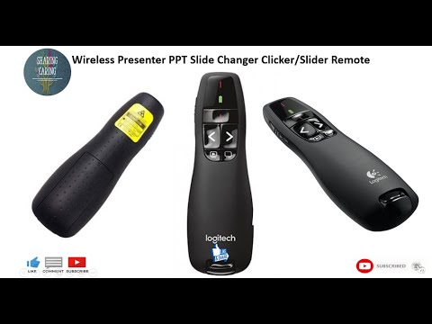 logitech presentation clicker software