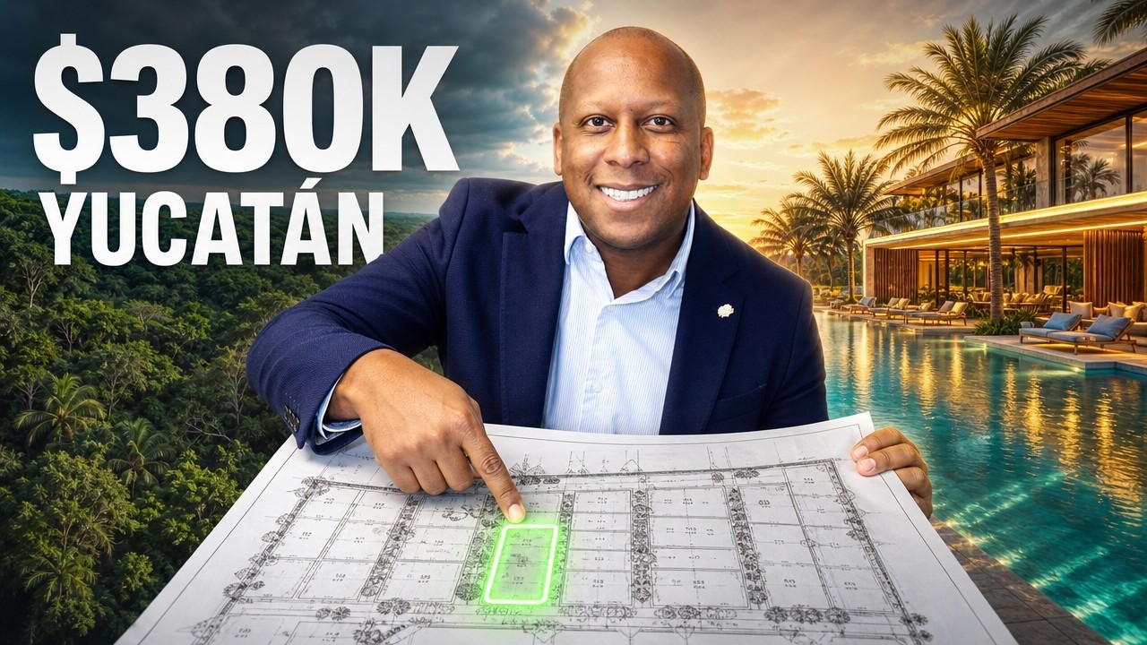 Lotes en Yucatán: 15% ROI Anual en Nuevo Telchac desde $380K
