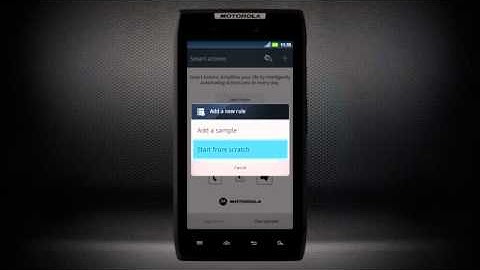 Motorola RAZR Smart Actions Explained