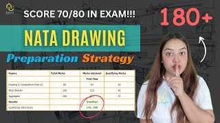 NATA 2024 Drawing Preparation Strategy according to NEW PATTERN | No one will tell you this!!