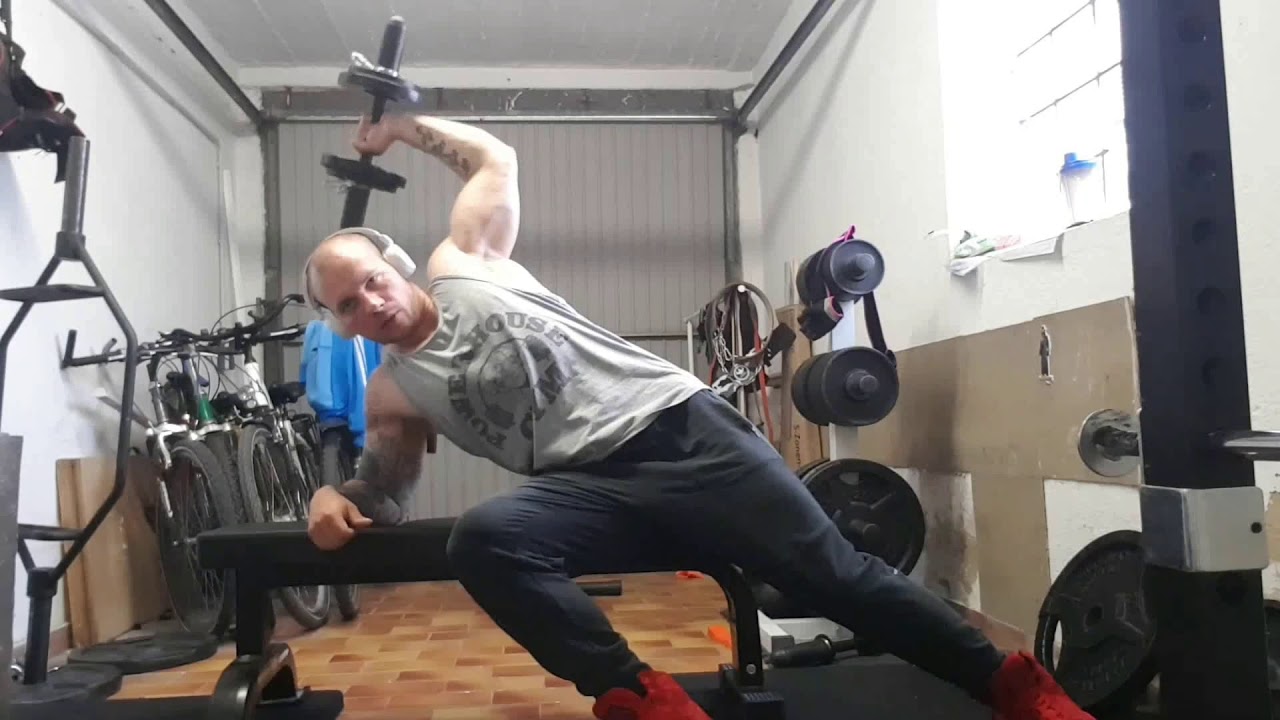 Garage Coach Kai Shoulder Friendly Dumbell Triceps Extensions - Schulterfreundliches Kurzhantel Trizepsstrecken