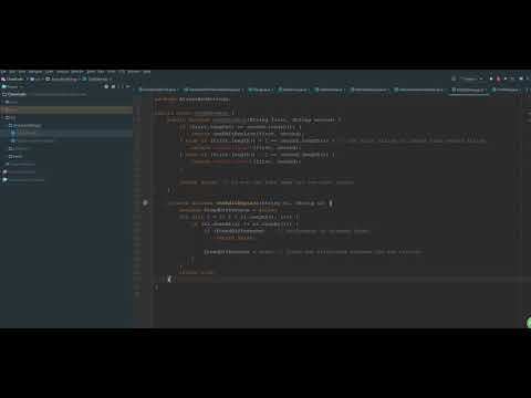Java Technical Interview - One Edit Away