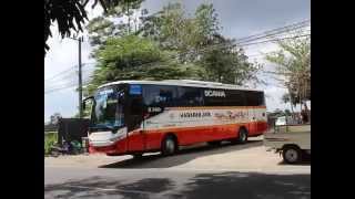 Klakson Telolet Harapan Jaya Scania K360IB