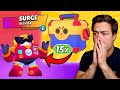 KRIJG IK SURGE IN 15 MEGA DOZEN...?! - Brawl Stars