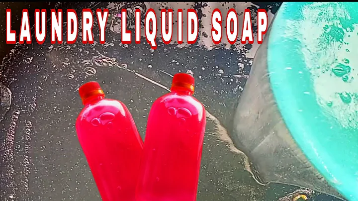 HOW TO MAKE LAUNDRY LIQUID SOAP | 35 LITRES OF EFFECTIVE FABRIC CLEANER | EXTRA FOAMING POWDER #soap
