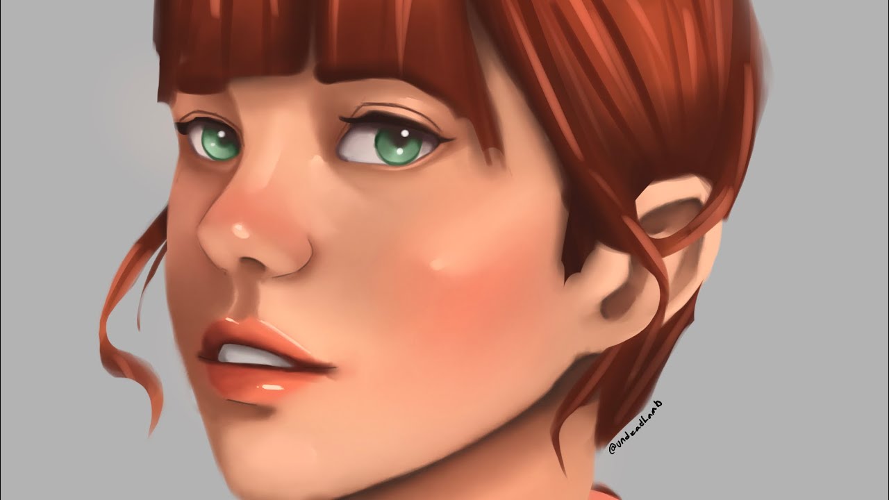 Skin rendering in Procreate 