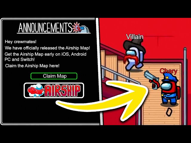 Among Us Airship map: LAUNCH today; check time, download, account system  and More