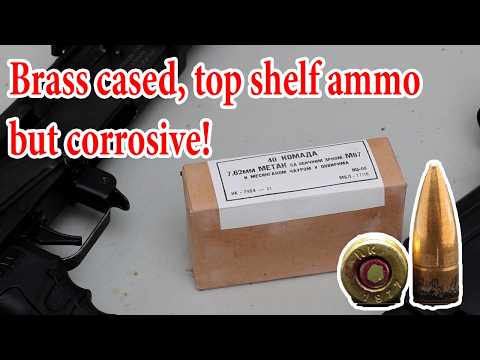 7.62x39mm, 124gr FMJ, Yugo M67