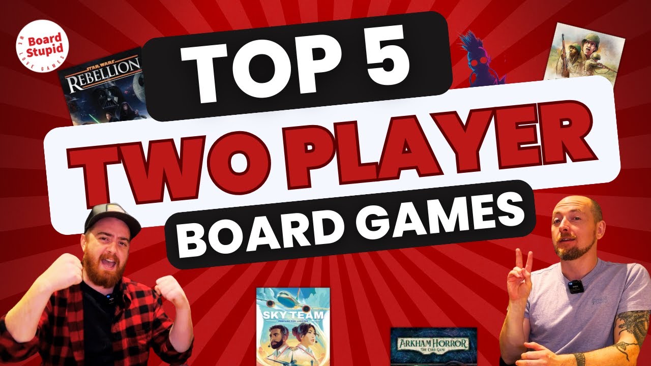 Top 5 - Two Player Games (2021) - Punchboard