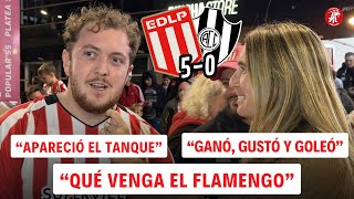 REACCIÓN CON HINCHAS | ESTUDIANTES 5-0 Central Córdoba 