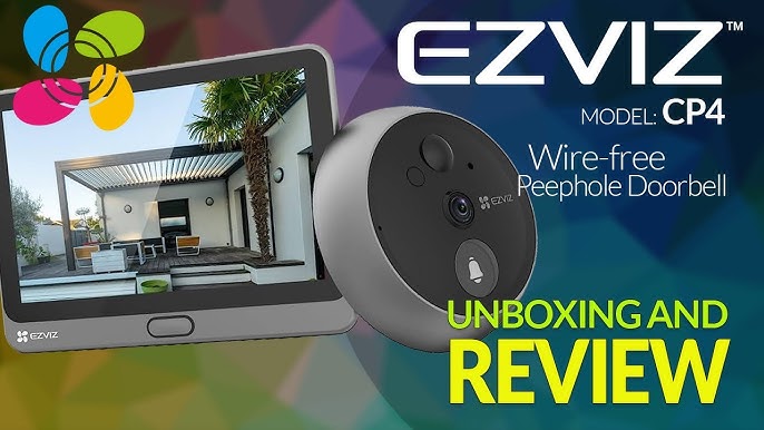 Live - EZVIZ Wireless Smart Peephole Doorbell Camera CP4 tutorial