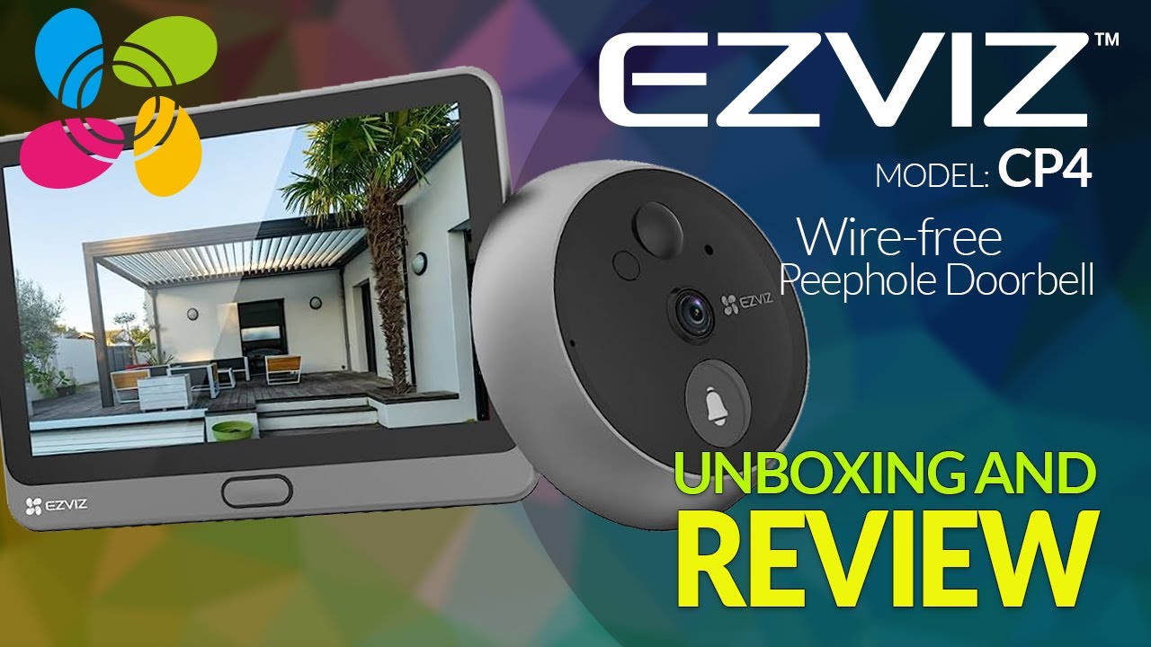 The Best Doorbell Upgrade? EZVIZ CP4 Wire-Free Peephole Doorbell Unboxing &  Review! 