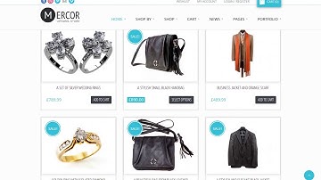Mercor - Responsive WooCommerce Theme