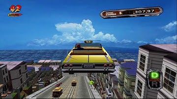 Micomsoft SC-512N1-L/DVI Capture Test - Crazy Taxi 3 (OG XBOX, HDMI Out, 720P Hack)