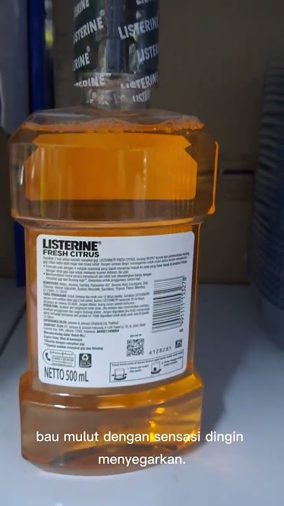 Listerine Fresh Citrus Antiseptic Mouthwash 500 ml #listerine #listerinefreshcitrus #shopee