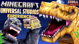 Minecraft Universal Studios Experience DLC!!  Zebra's Minecraft Fun