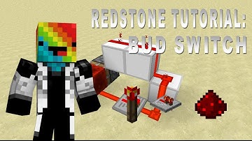 [Redstone Tutorial] Simple BUD Switch