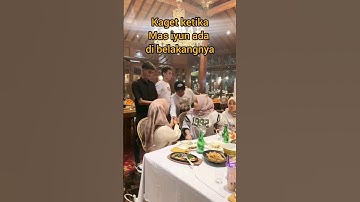 kehadiran mas iyun bikin surprise Fauzana. #masiyun #fauzana