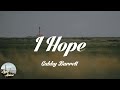 Gabby Barrett - I Hope (feat. Charlie Puth) (Lyrics)