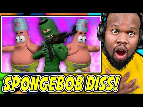 SPONGEBOB DISS! | Glorb - KFC (Official Music Video) [REACTION]