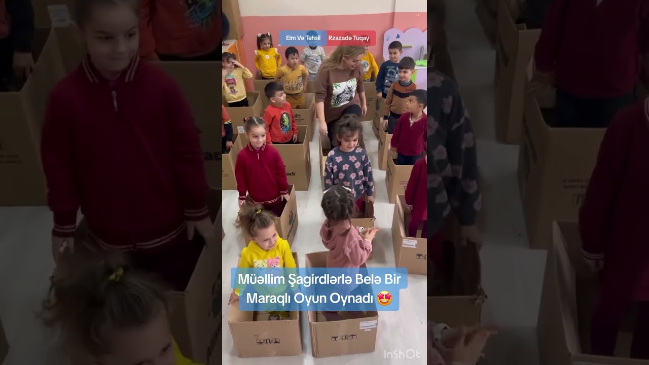 Müəllim Şagirdlərlə Belə Bir Maraqlı Oyun Oynadı 🤩