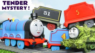 tenders mystery toy train story with thomas trains and tom moss