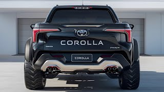 Toyota Surprises Everyone with the 2026 Corolla Pickup Truck!