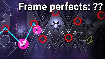 Defeated Circles with Frame Perfects counter — Geometry Dash