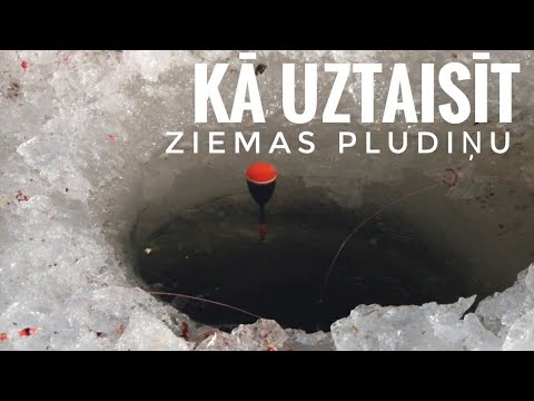 Kā izgatavot pludiņus priekš ziemas copes