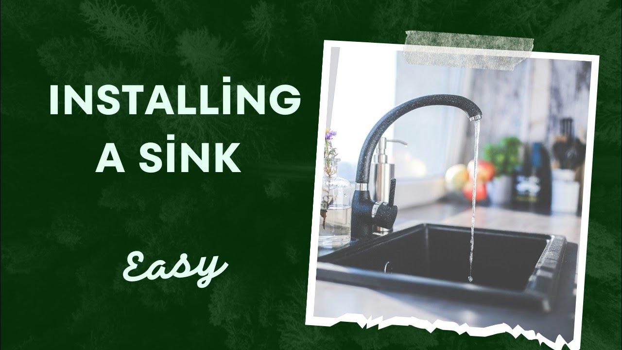 .install yourself ,how to install sink faucet and fittings and valve👲🔧