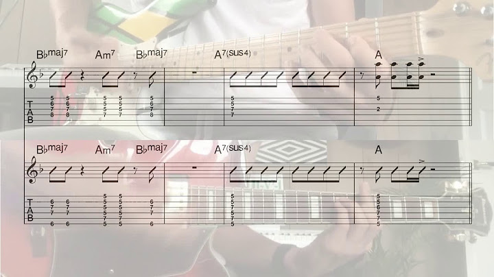 Bad Girls Guitar version - Guitar performance video thumbnail