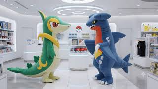 Servine & Gabite Mascots Greet At Japan Pokemon Center #pokemoncenterjapan