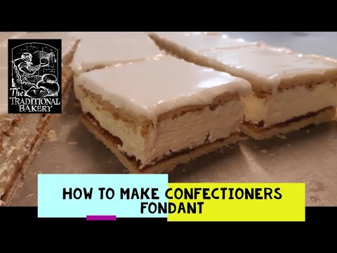 Video: Confectionery Fondant