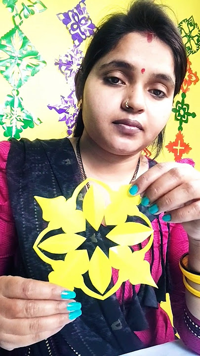 Craft paper design part 199 #kids #crafts #craftideas #shorts