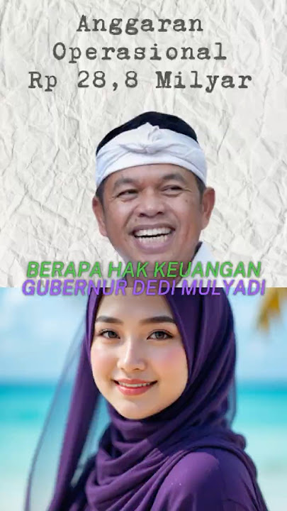 Berapa Gaji Kang Dedi Mulyadi ? Gubernur Jawa Barat #kdm #prabowo #efisiensi