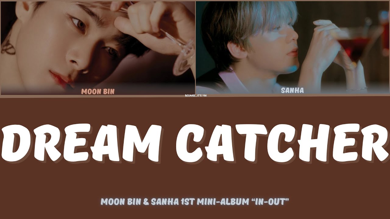 ⑨ASTRO dreampart2 ムンビンポラロイドチェキ moonbin문빈 MOONBIN & SANHA (문빈 & 산하) (ASTRO) - DREAM CATCHER [COLOR CODED