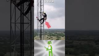 Why Even Extreme Climbers Refuse This $25,000 Tower Bulb Replacement Job! 🛕🛠️