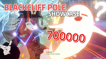 Showcase Hutao Blackcliff Weapon