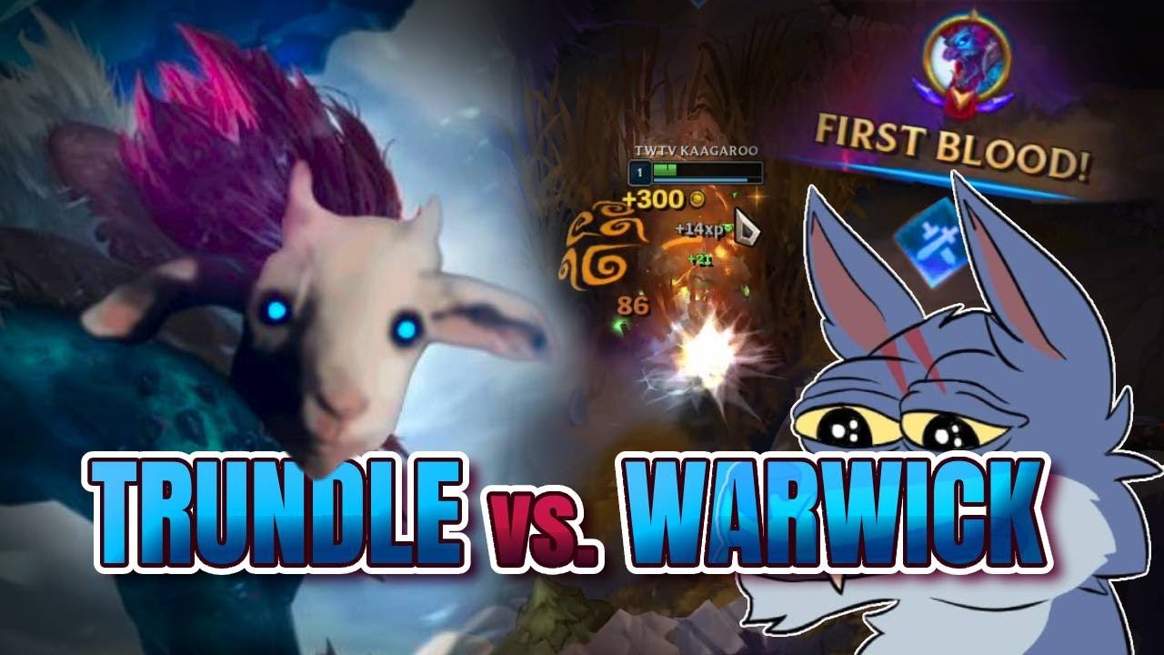 HOW TO DOMINATE TOP - Trundle vs. Warwick - Top Lane Gameplay Commentary