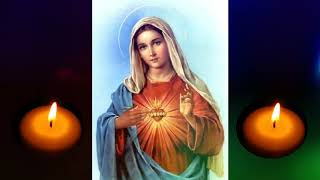 Prayer to Mother Mary with Candle Light background screenshot 5