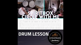 Spiritbox Circle with Me Drum Lesson by Praha Drums Official (59.b)