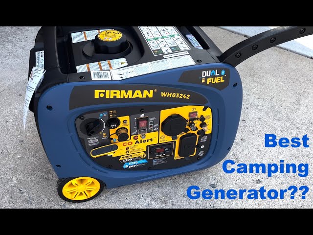 Firman Dual Fuel 4000 Watt Generator | Unboxing, Setup and Start Up #firman #generator #camping #rv class=