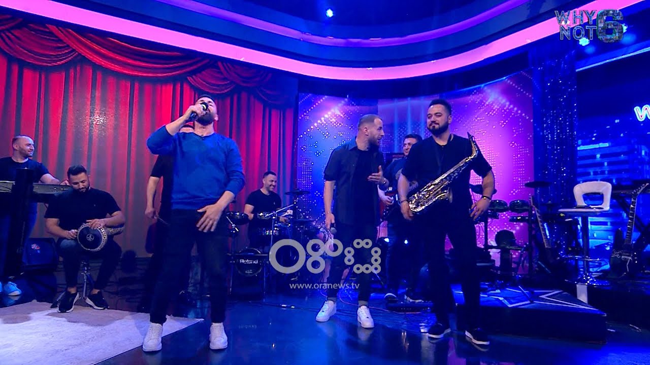 Super atmosferë në studio e Why Not me Elvis Pupën dhe Live Event Band