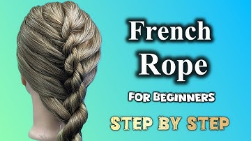 💎 How to Do a Perfect Rope Braid | Easy Step by Step Tutorial 🪢💘