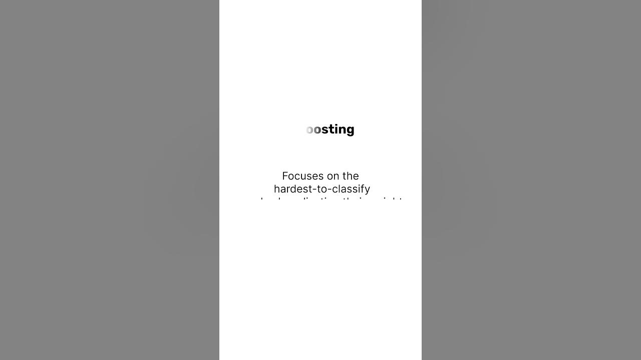ADaBoost Algorithm #machinelearningengineer #datascience - YouTube